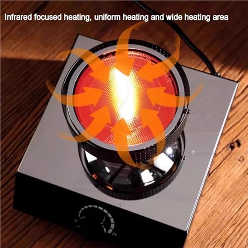 Vakuum-Kaffeemaschine mit Halogenlampenheizung, Siphon-Brauer mit einstellbarer Temperatur für Büro, Küche und Heimgebrauch 6 Vakuum-Kaffeemaschine mit Halogenlampenheizung, Siphon-Brauer mit einstellbarer Temperatur für Büro, Küche und Heimgebrauch