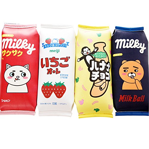 Preisvergleich Produktbild Hacoly Keks Tasche mäppchen mädchen Junge PU Emulation Federmäppchen Student Niedlich Reißverschluss Briefpapier Pouch Pencil Case Für Studenten Beginne mit der Schule Geschenke - Zufllig