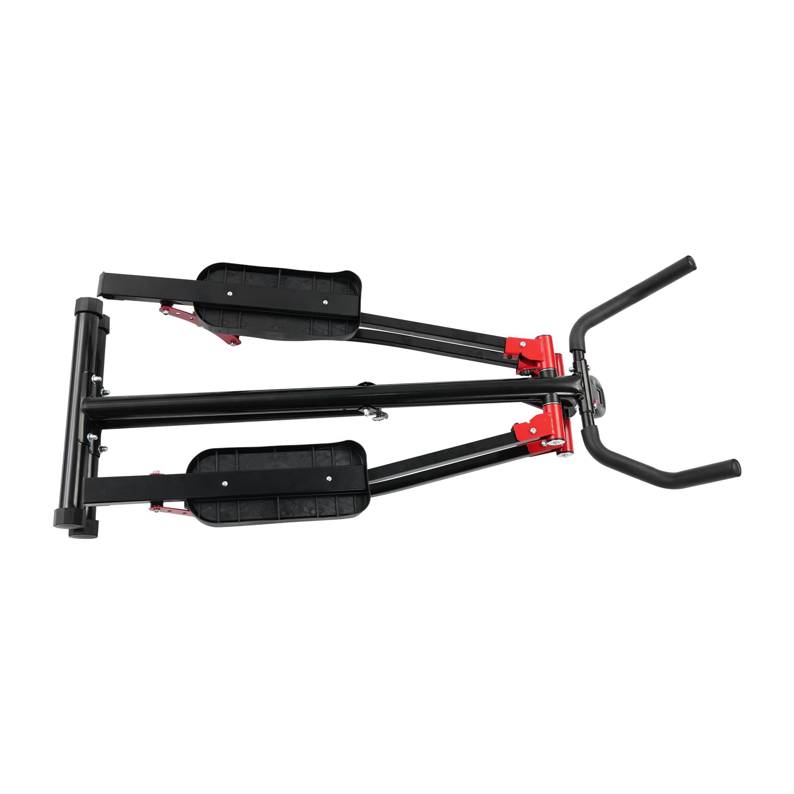 Crosstrainer für Zuhause, Ellipsentrainer Klappbar, LCD-Display, bis zu 150kg, Elliptical Machine, Fitness Zuhause, Für Ganzkörpertraining – Arme, Beine & Rumpf