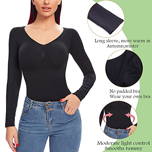 Image of JOYSHAPER Women's Cami Shaper Tummy Control Padded Bra Camisole Cami Compression Tank Top Shapewear Body Shaper