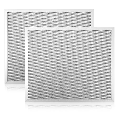 Lot de 2 filtres Allure Range Hotte Broan, 36,2 x 30 cm en maille d'aluminium pour remplacement de BPS2FA30 99010299 99010305 AP3378953 et plus encore