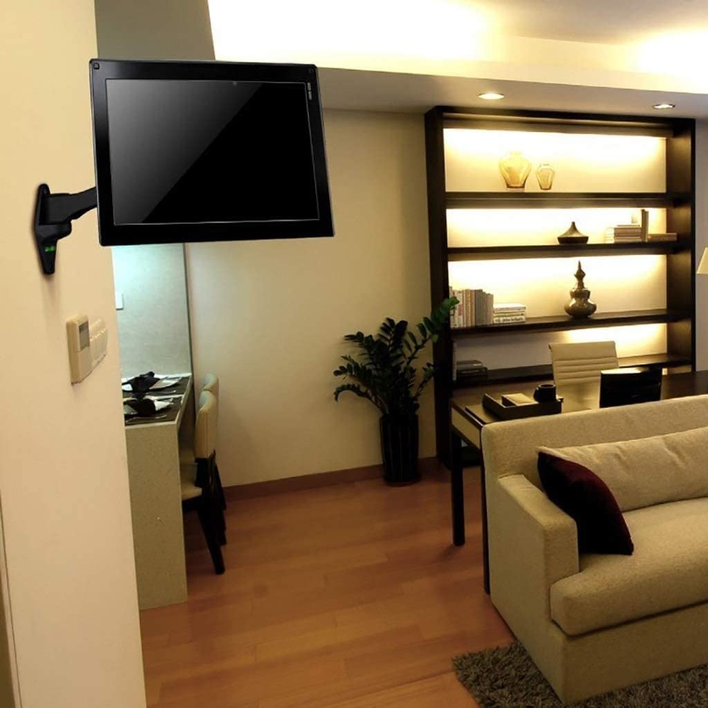 Uniwersalny uchwyt ścienny do monitorów LCD z obrotowym przegubem kulowym i uchwytem TV