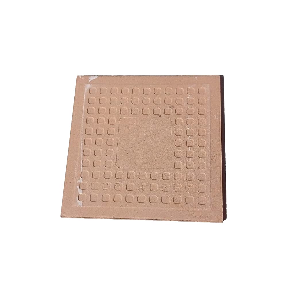 Mattonella Bianca Smaltata per Sublimazione cm 10x10. Pacco da 40 pezzi