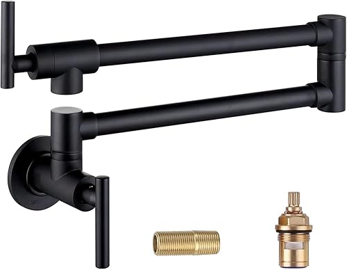 Miniatura 13 de OWOFAN Grifo de filtro de agua RO Grifo de bebidas de agua potable para sistemas de ósmosis inversa Sistema de filtración de agua 304 Acero Negro