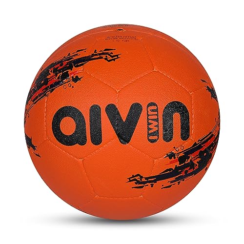Image of Aivin Strong Football Size 5 with Ball Pump Rubber Moulded Soccer Ball