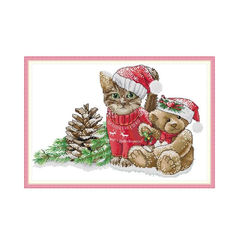 Awesocrafts Kit de broderie au point de croix Motif Awesocrafts L'automne des quatre saisons 0utside The Window Easy Patterns Kit de broderie au point de croix Fournitures de Noël, estampillé ou Awesocrafts Kit de broderie au point de croix Motif Awesocrafts L'automne des quatre saisons 0utside The Window Easy Patterns Kit de broderie au point de croix Fournitures de Noël, estampillé ou