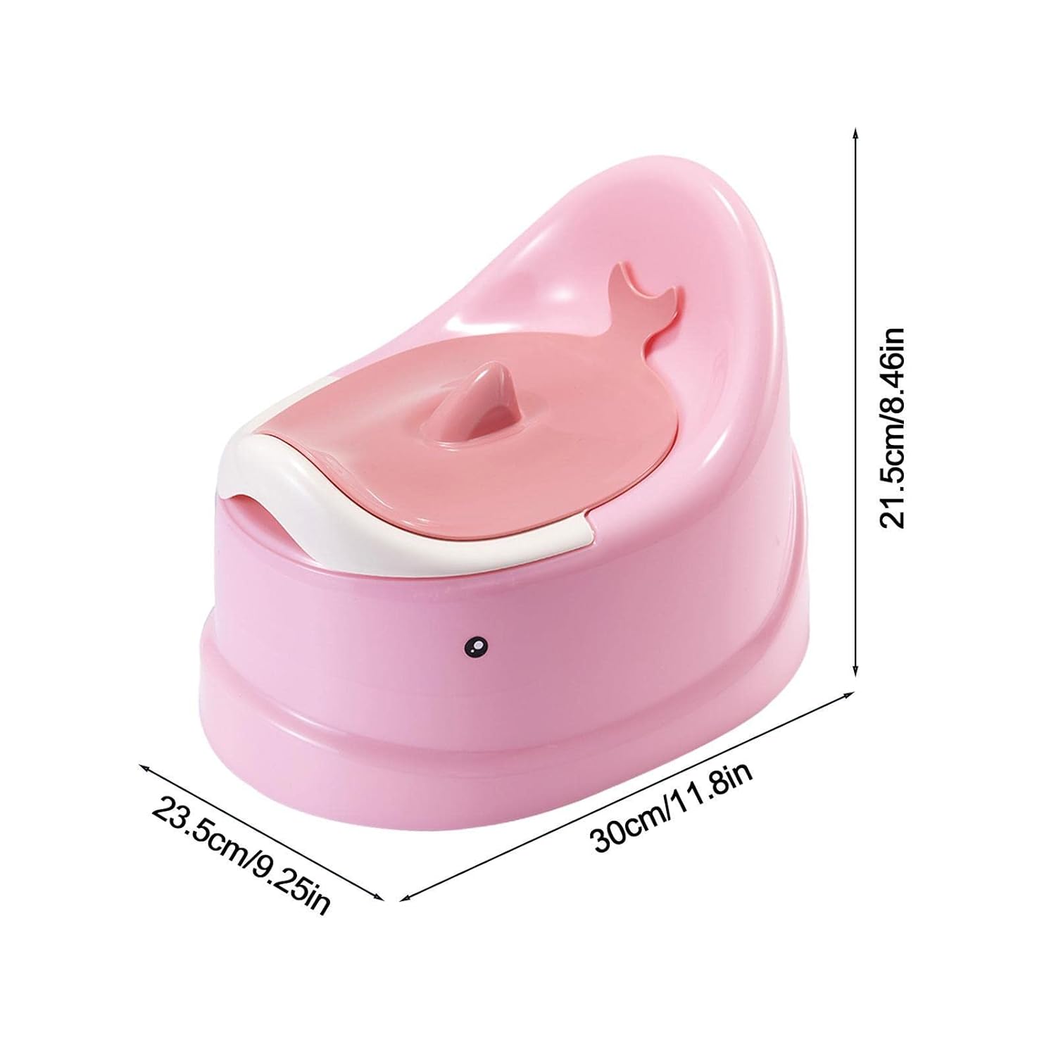 New The Baby Potty - Child Potty Training for Boys and Girls - Early Potty Training, Stable and Safe Oval Bottom Design, Non Slip Potty for Promotes Potty Independence