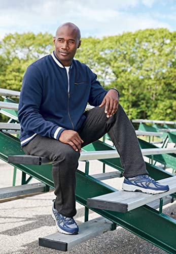 KingSize Men's Big & Tall Coach's Collection Fleece Open Bottom Pants3