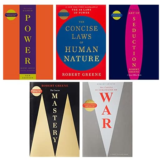 5 Books Set By Robert Greene [The Concise 48 Laws Of Power; The Concise Laws of Human Nature; The Concise Mastery; The Concise Art of Seduction & The Concise 33 Strategies Of War] [Paperback, 2020]