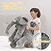 Homily Stuffed Elephant Plush Animal Toy 24 INCH