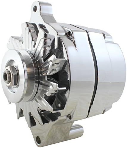 New 140 Amp!! Chrome Alternator for Ford Lincoln Mercury Race Car Applications 1 Wire Self Excited Hi Output C5AF-10300-B C5AF-10300-C C5AF-10300-D C5AF-10300-E C5AF-10300-F C5AF-10300-G C5AF-10346-A