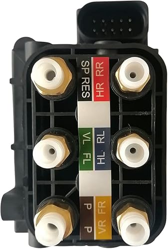 Bloque de válvula solenoide de suministro de bomba de aire de suspensión de aire para Mercedes Benz W213 W253 993200258 A0993200258