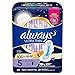 Always Ultra Thin Size 5 Extra Heavy Overnight, Unscented, 46 Pads