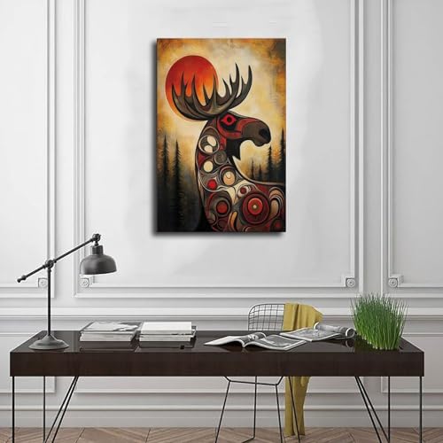 Impression sur toile orignal : le cadeau idéal de décoration murale