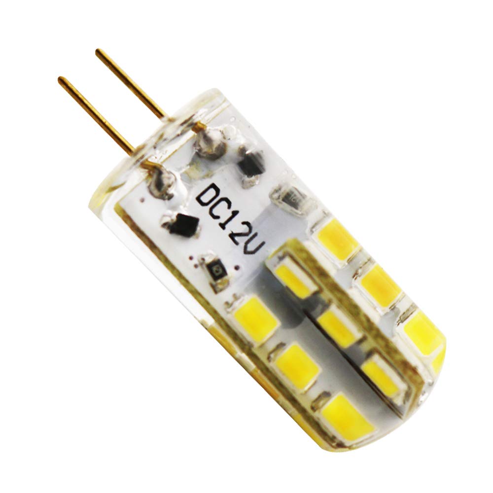1 piece new G4 LED Spotlight Bulb 3 W 12 V DC with 24x 2835 SMD 2600 2800 K Light Bulb, Replace 30 W halogen bulb