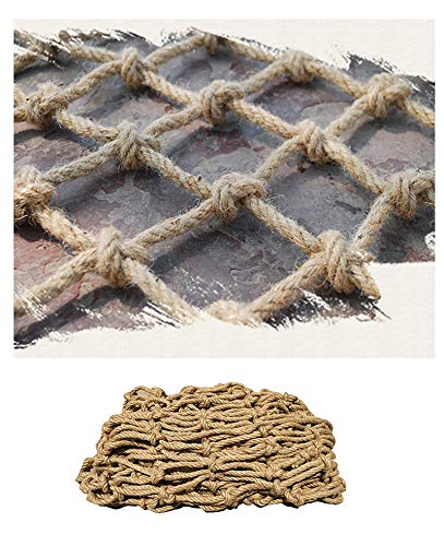 Filet corde de chanvre tressé pour séparation et cloison déco