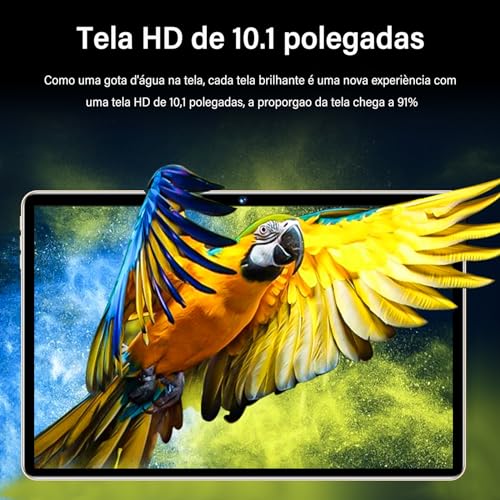 Tablet Pro 11 Max, Android 12, tela HD de 10,1 polegadas, 8 GB de RAM + 256 GB de ROM, 8 MP + 16 MP,