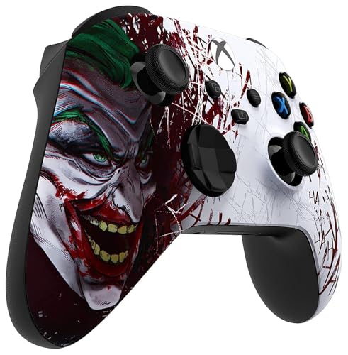 Image of Custom Controllerzz Wireless Controller for Microsoft Xbox Series X /S & Xbox One - Custom Soft Touch Feel - Custom Xbox Series X /S Controller (X /S Jokester)