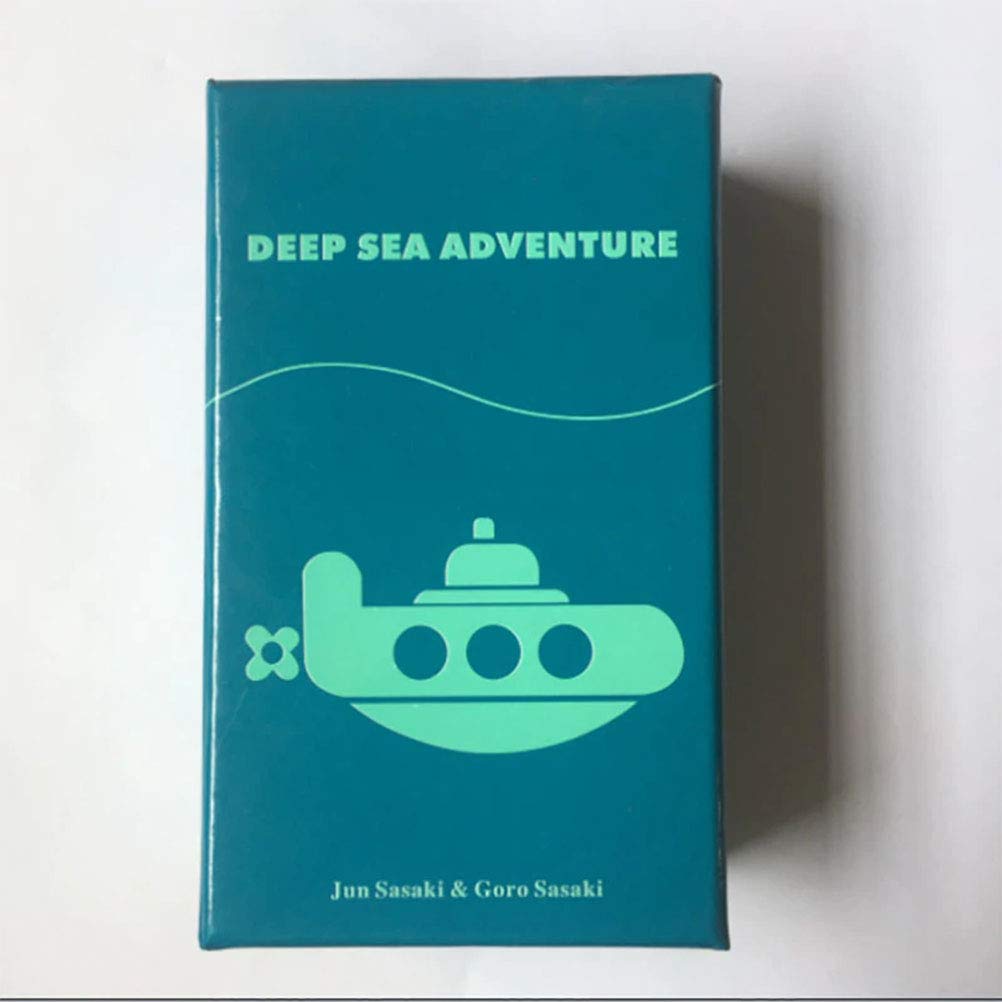 Amazon Lqt Ltd トップカードゲーム 2 6人用 家族 パーティー 子供への最高のギフト 面白い英語ゲーム 深海アドベンチャーボードゲーム カードゲーム トランプ おもちゃ