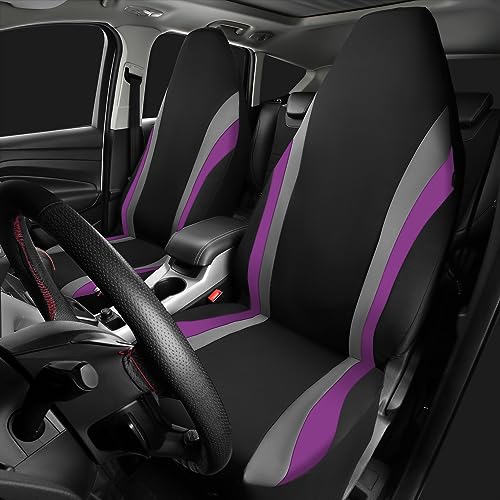 Image of CAR PASS Line Rider Neoprene Waterproof Car Seat Cover Full Set Universal Fit