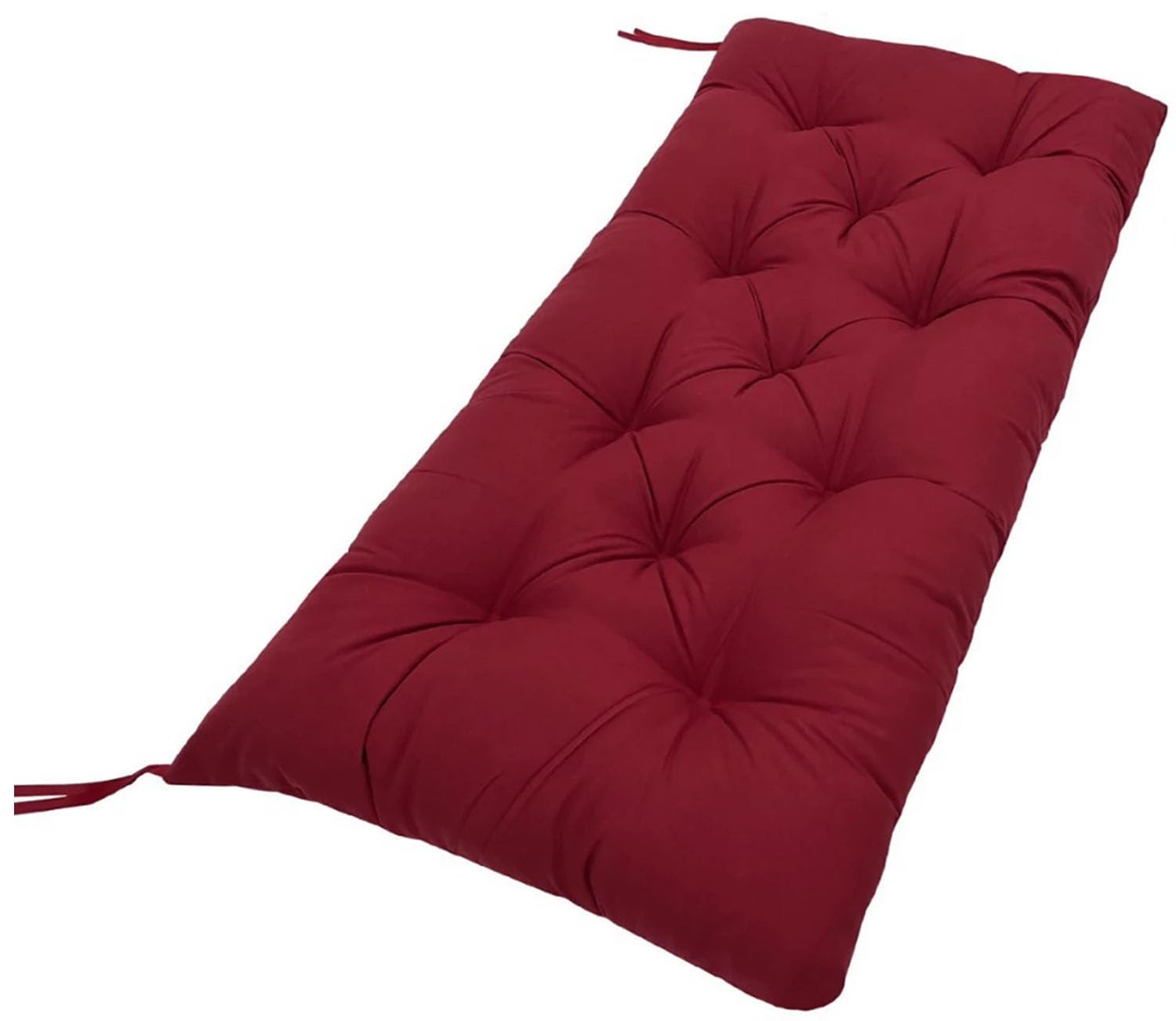 Coussin de banc de jardin 90x50x8 cm confortable pour banquette et balancelle