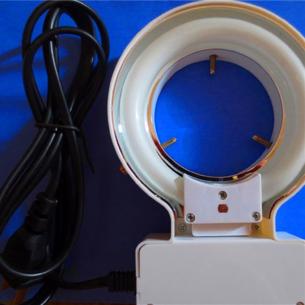 Accessori per microscopio da laboratorio Lampada a sorgente luminosa for microscopio a luce fluorescente bianca da 70 mm for l'illuminazione del microscopio stereo