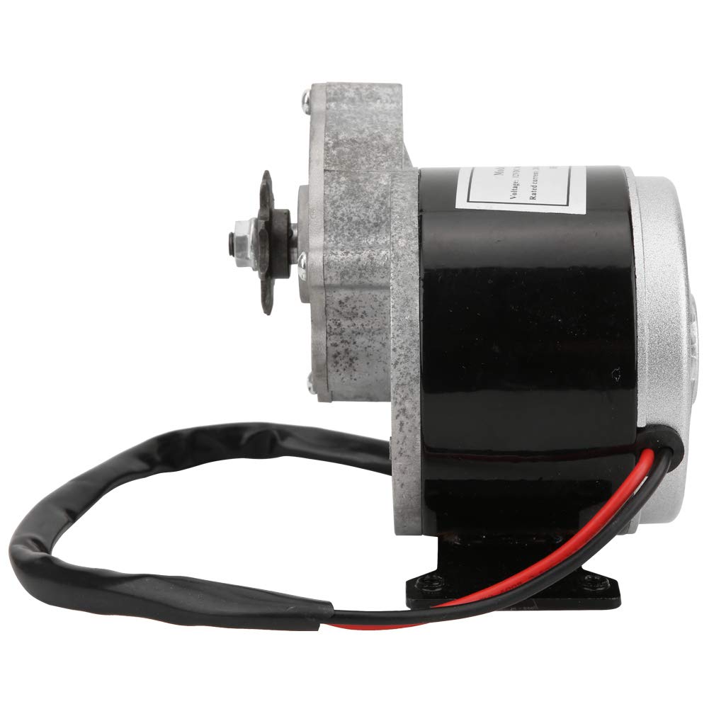 Annadue Motoreduktor, Silnik z przekładnią szczotkową, Metalowy Silnik z przekładnią do Skutera Elektrycznego, Maszyny Rolnicze, Sprzęt Rozrywkowy (12V250W)