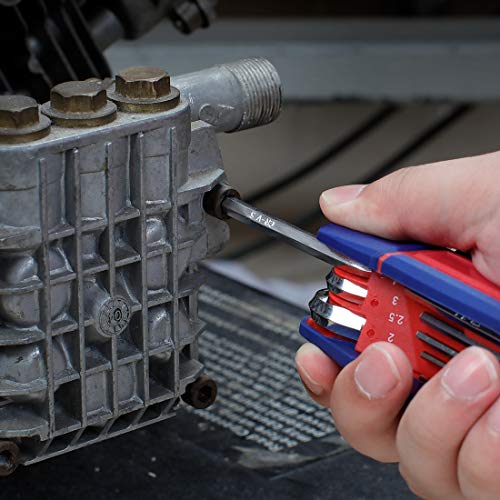 WORKPRO 24 ST Vouwen Zeskantsleutel Set, Torx en Kogeluiteinde, Metrische Zeskantsleutel Set voor Fietsen Auto Machines Reparatie - Afbeelding 3