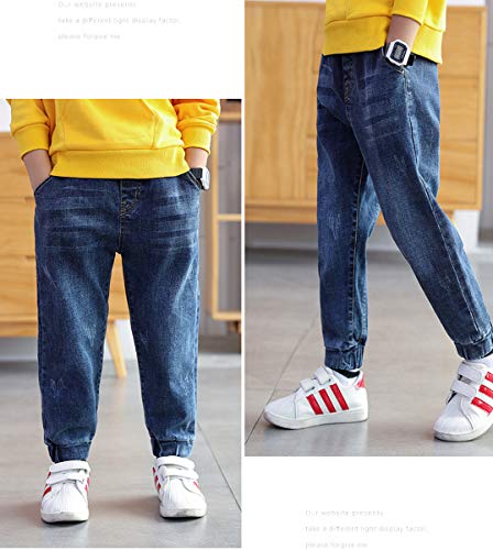 NABER Jeans per bambini e ragazzi in vita elastica...