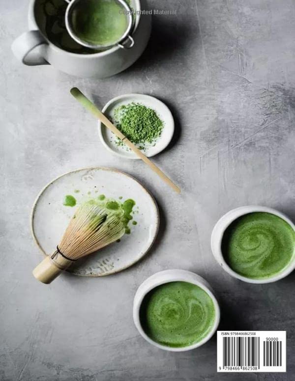Vista 2 de MATCHA LUXURY Cookbook 50 Luxury Recipe Collection with Matcha Green Tea Powder