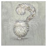 Tomcat Cards - Kim Haskins Cat Greeting Card - RAIN PUFF