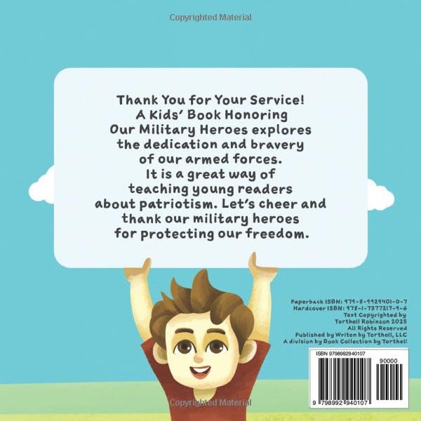Thank You for Your Service!: A Kids Book Honoring Our Military Heroes - Image 2