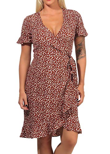 ONLY ONLOLIVIA S/S WRAP Dress WVN NOOS