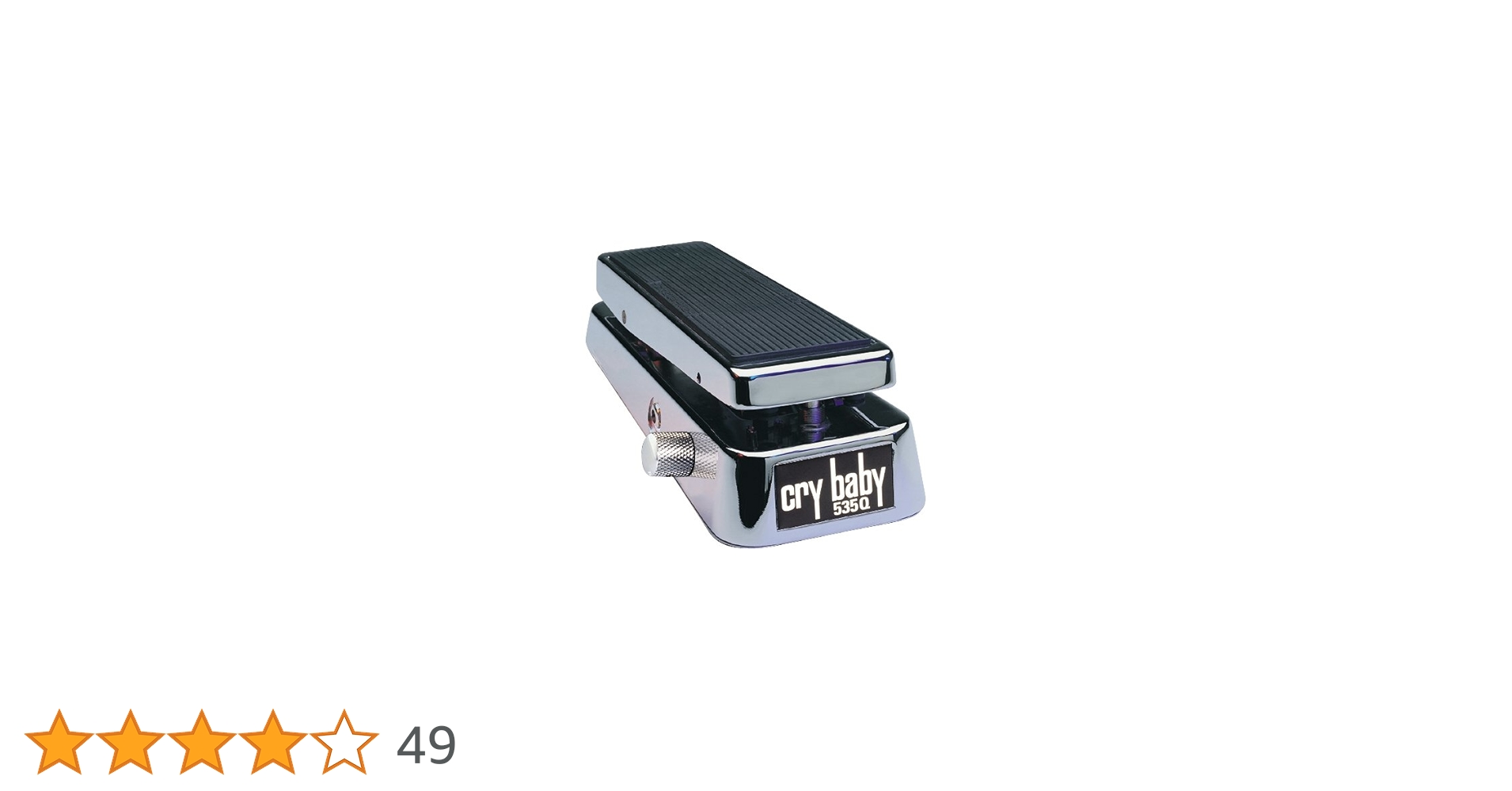 Amazon | Dunlop 535Q Cry Baby Multi-Wah, Chrome | ワウ