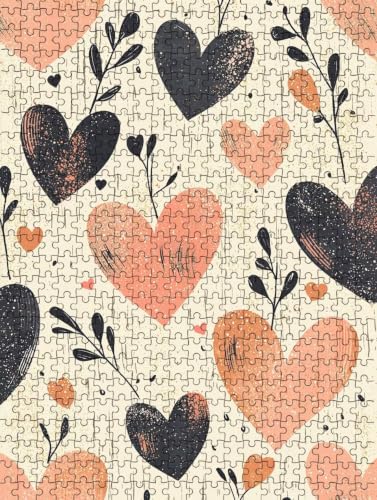 Puzzle 3000 Piezas de El Amor del Papel Pintado, rompecabezas de decoración para adultos DX0YL7-775