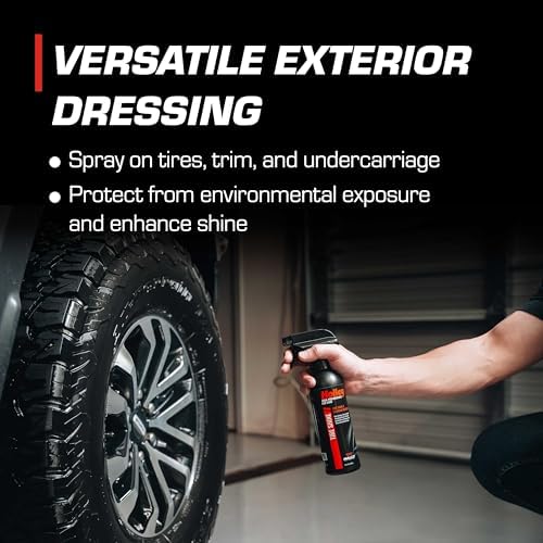 Holley Tire Shine - Tire Shine & Exterior Dressing - High-Performance Car Care, Spray On for Shine that Protects - Fast Drying Formula for Tires, Trim, and Undercarriage - 16 oz. - 1