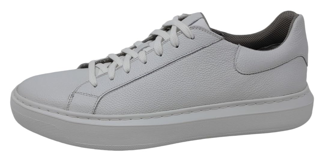 Geox Men's U Deiven D Sneaker, White, 11 UK