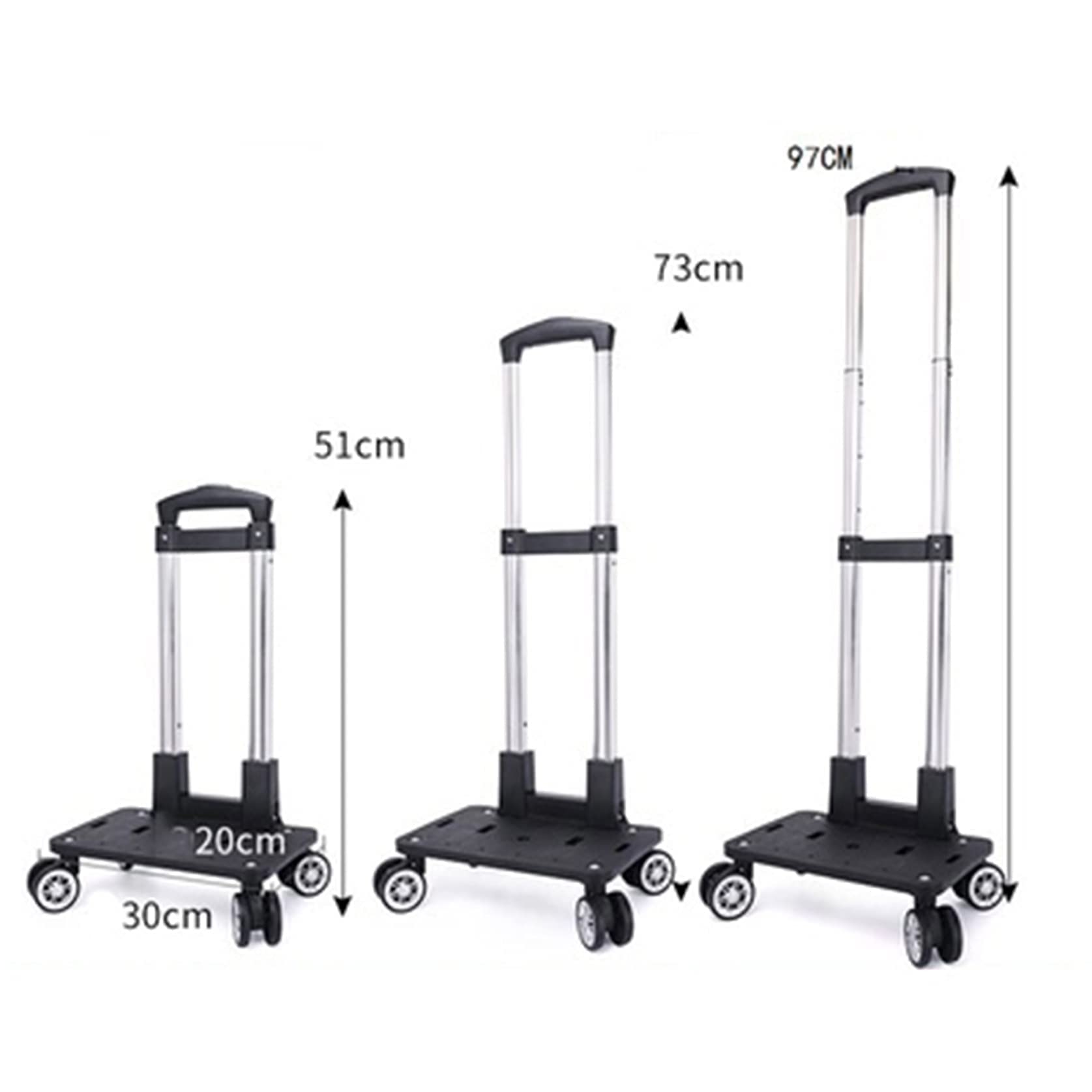 Amazon｜キャリーカート 折りたたみ式 お買い物キャリー 4輪/6輪