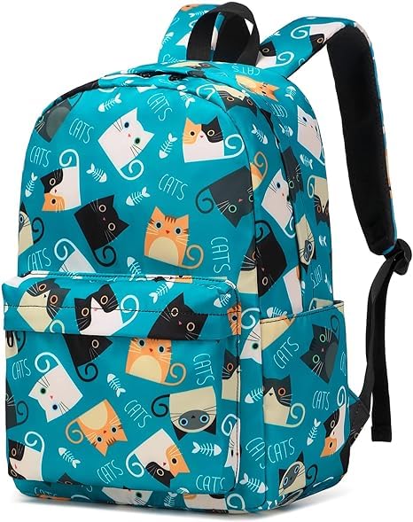 VELWORD® Medium Kids Backpack Waterproof Backpack, Girls & Women Stylish Trendy College, School & College Bag