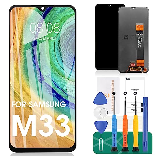 Assemblage d'écran tactile numériseur pour réparer le Samsung M33