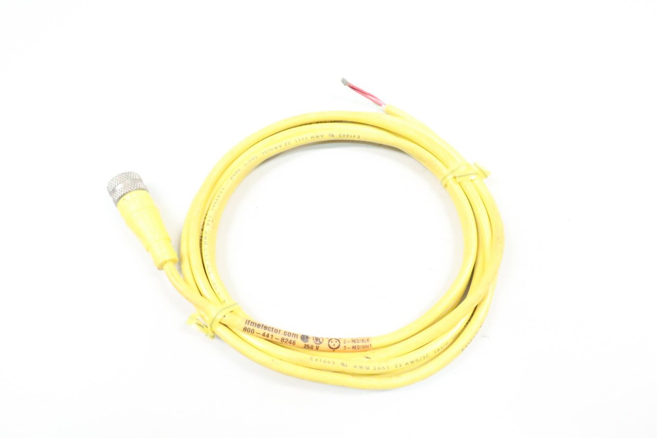 IFM EFECTOR E18212 Sensor Cable D626354