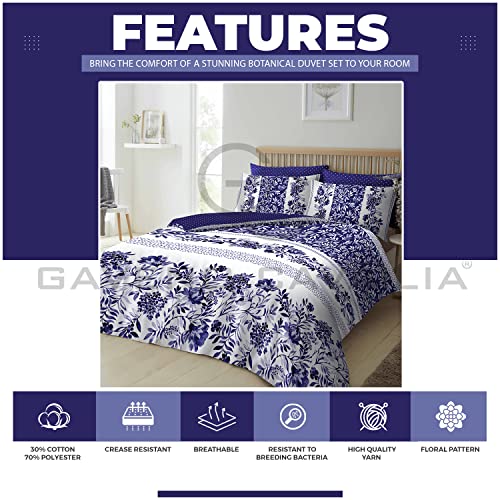 GC GAVENO CAVAILIA King Size Duvet Cover Sets With Fitted Sheet - Polycotton Complete Bedding Set including Pillow Cases - Image 3