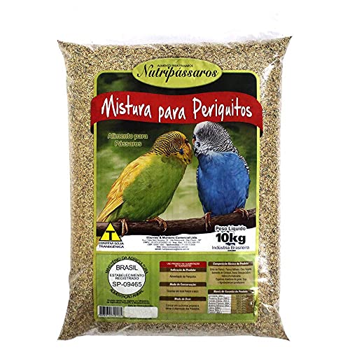 Mistura para Pássaros com Mel Periquitos 10kg