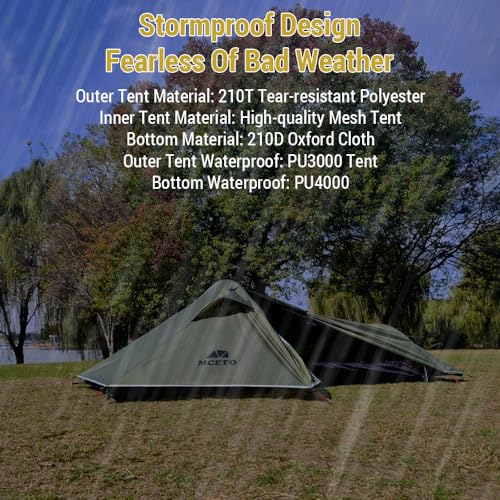 Carpa ultraligera para 1 persona mewmewcat miniatura 2