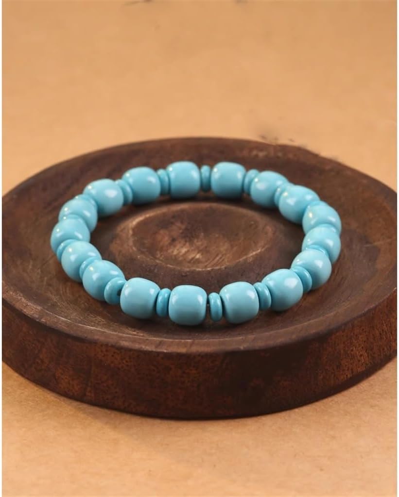 Turquoise Bracelet Women's Old Bead Retro Versatile