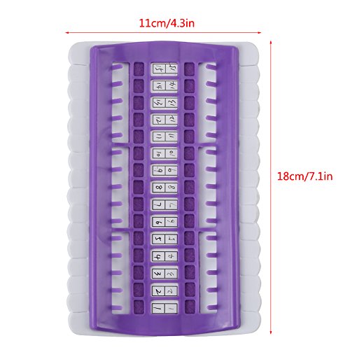 Image of Floss Organizer Embroidery Kit Cross Stitch Tool 30 Position Cross Stitch Needles Holder Thread Organizer Sewing Tools Floss Organizer Cross Stitch ()