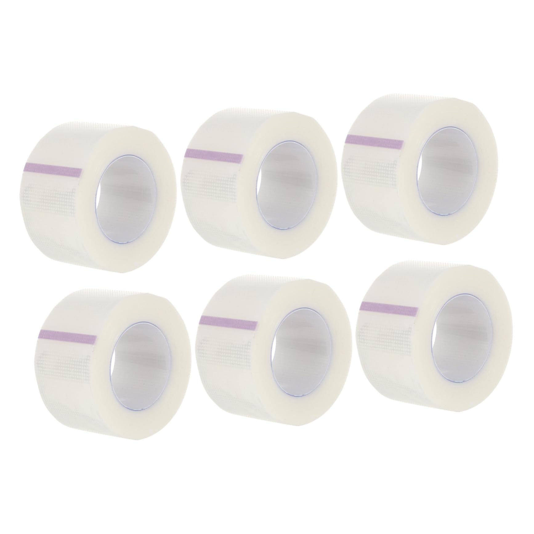 SOESFOUFU First Aid Breathable Medical Tape 6 Rolls 2.5 * 900cm Skin Tape for Body Wounds