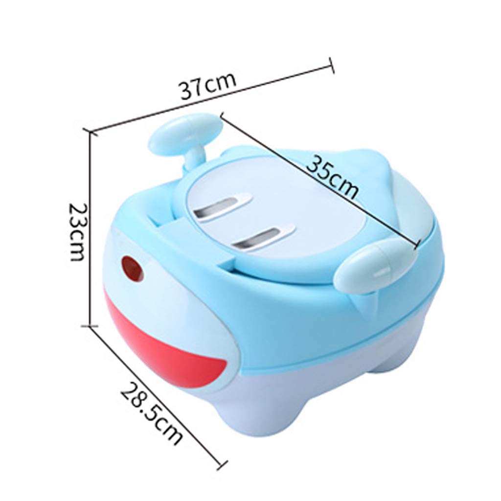 Vasino da Toilette per Bambini, Sedia per vasino per Bambini e Bambine, Design ergonomico Antiscivolo Perfetto per i Bambini Piccoli,Rosa