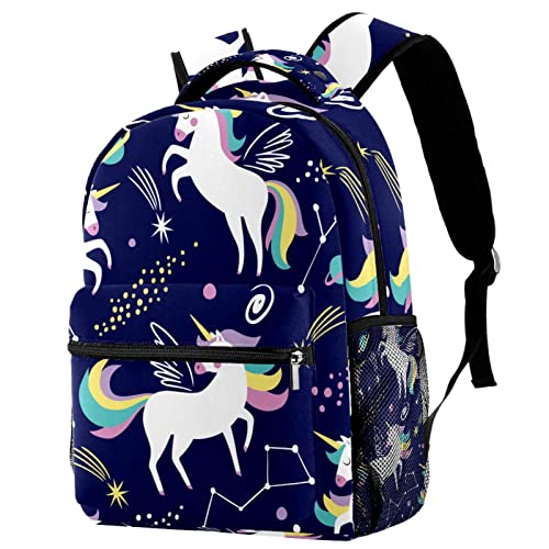 Sac à dos de voyage avec porte-bouteille motif cactus plantes en pot pour filles et garçons