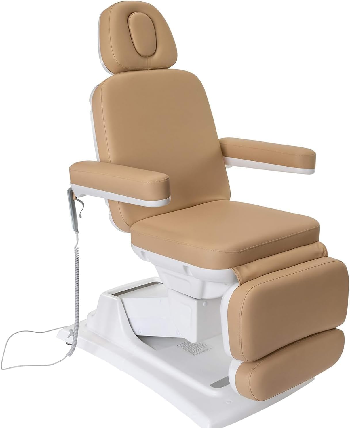 4 + Esthetician Chair, Motor Spa Facial Bed with Electric Lift & Remote Control, Spa/Tattoo/Pedicure Chair, Facial Bed for Professional Services and Treatment
